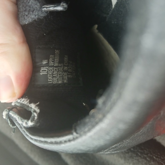 Dr Scholls Black Leather Lace Up Comfort Moc Toe Shoes Mens 105 Wide - Picture 4 of 8